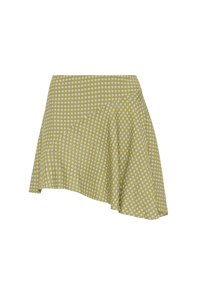 Emalee Mini Skirt Oliander Khaki