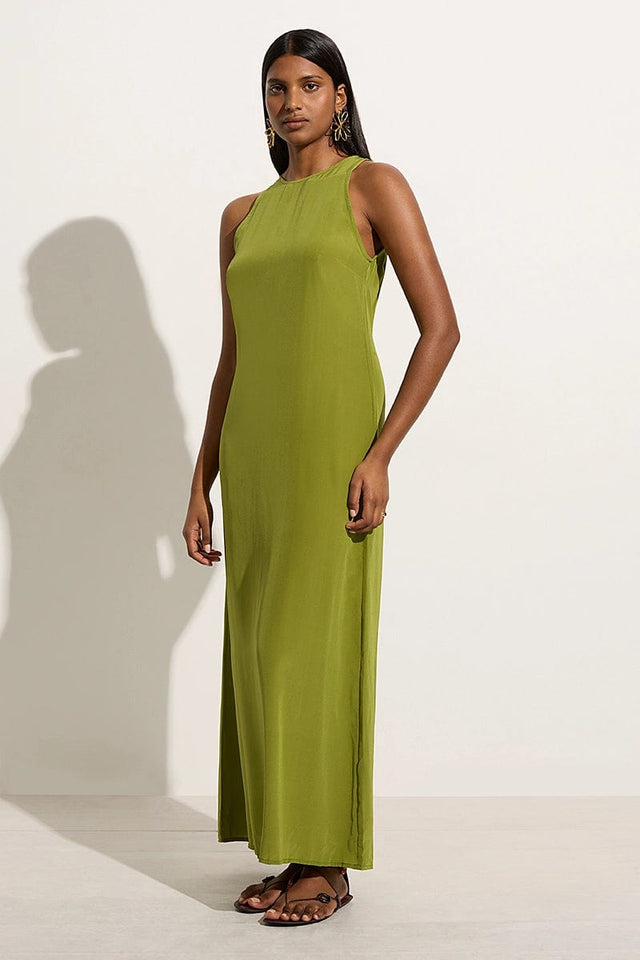 Esposende Midi Dress Palm Green Final Sale