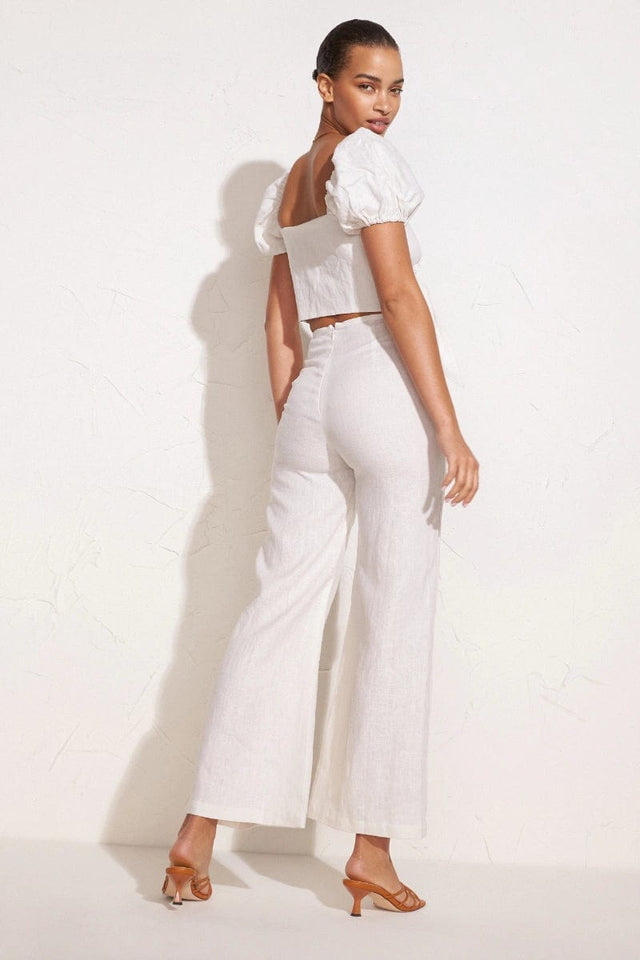 Eva Top Plain Egg Shell - Final Sale