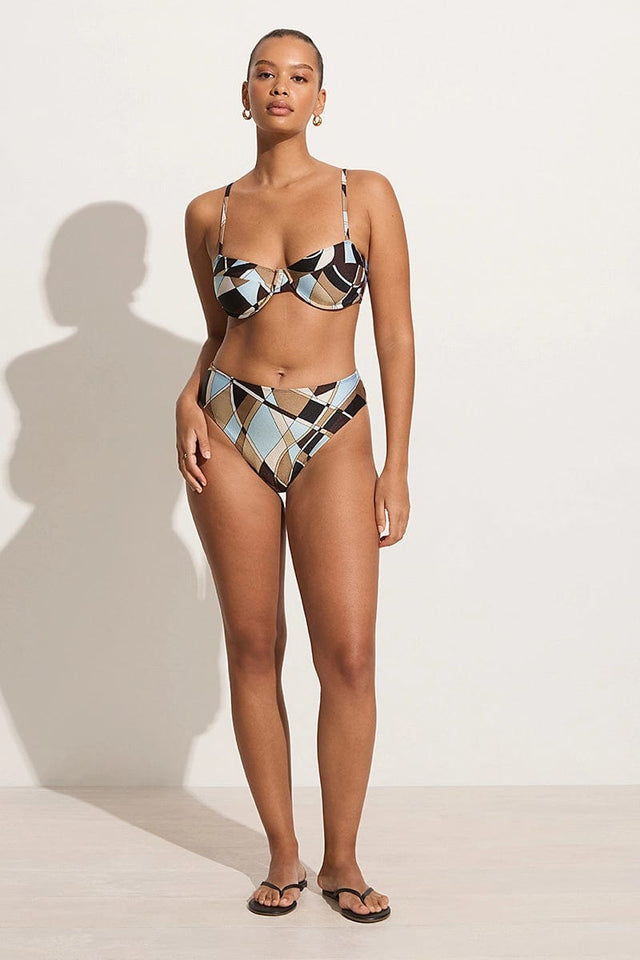 Farrah Bikini Top Sassari Print - Final Sale