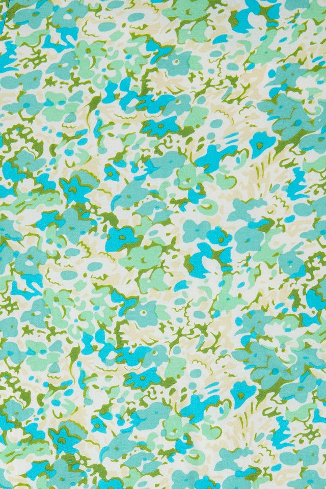 Gaia Mini Dress Varenna Floral Print IL MEDITERRANEO Mini Dress