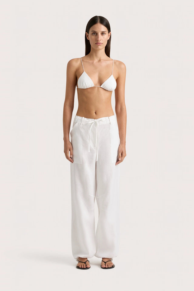 Geriba Pant White - Final Sale