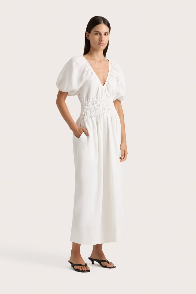 Geriba Maxi Dress White