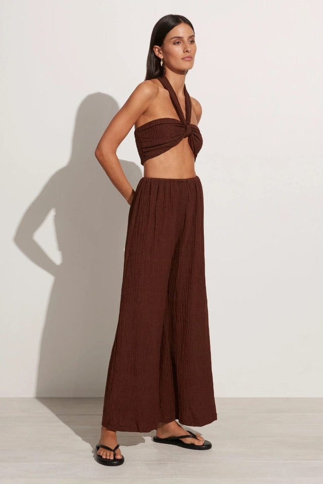 Glenda Top Chocolate - Final Sale