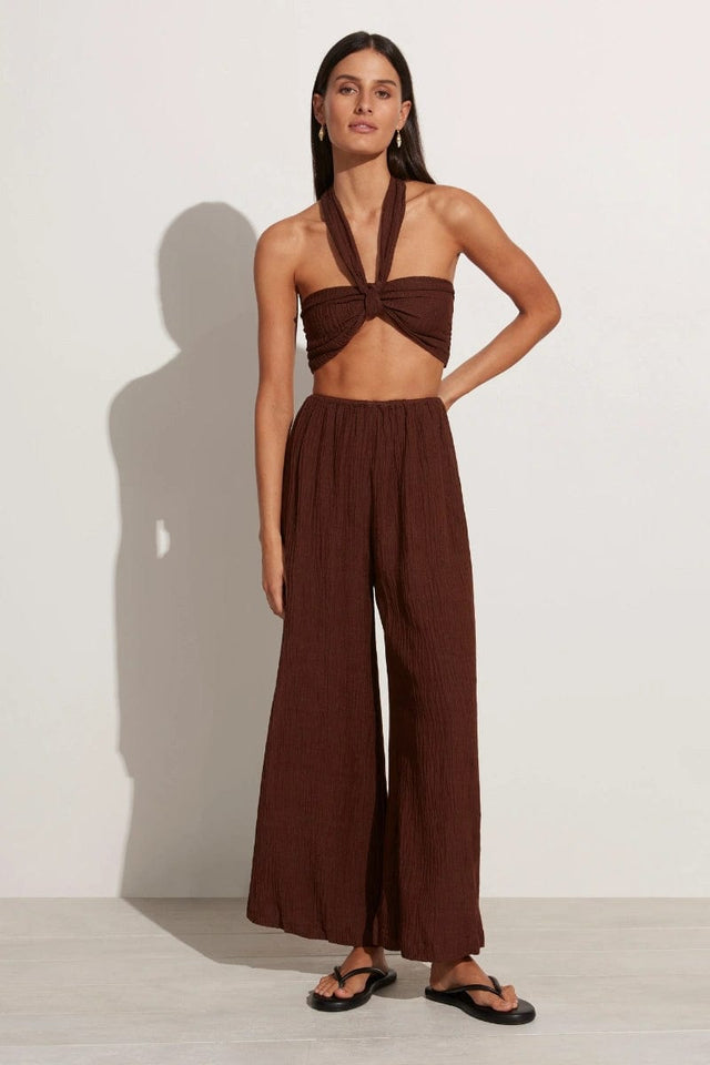 Glenda Top Chocolate - Final Sale