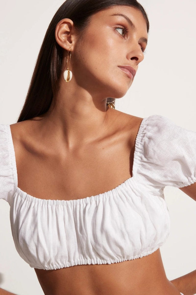 Harlow Top White - Final Sale