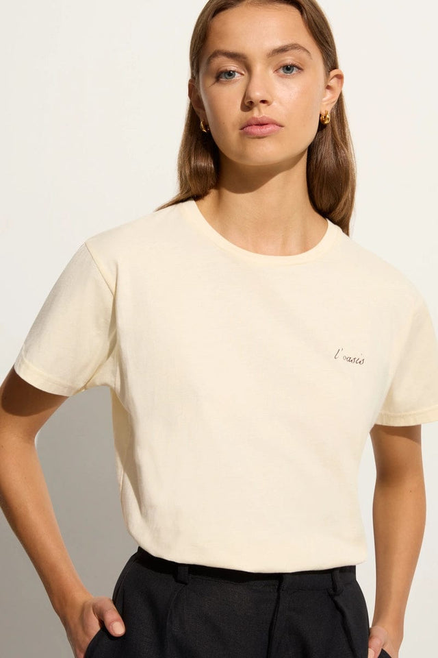 L'Oasis Souvenir T-Shirt Vintage Cream (Exclusive)