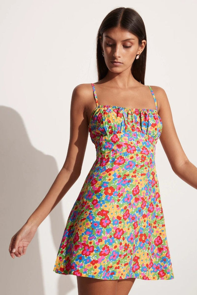 La Ceiba Mini Dress La Fortuna Floral - Final Sale