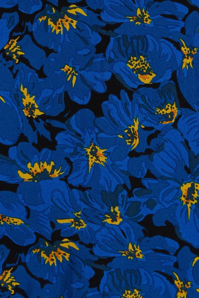 La Joya Maxi Dress El Limon Floral Blue