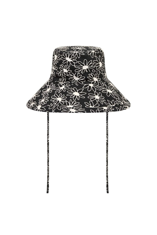 Le Bas Sun Hat La Isla Floral Faithfull the Brand AU