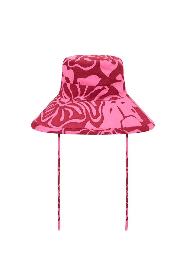 Le Bas Sun Hat Mica Floral Pink