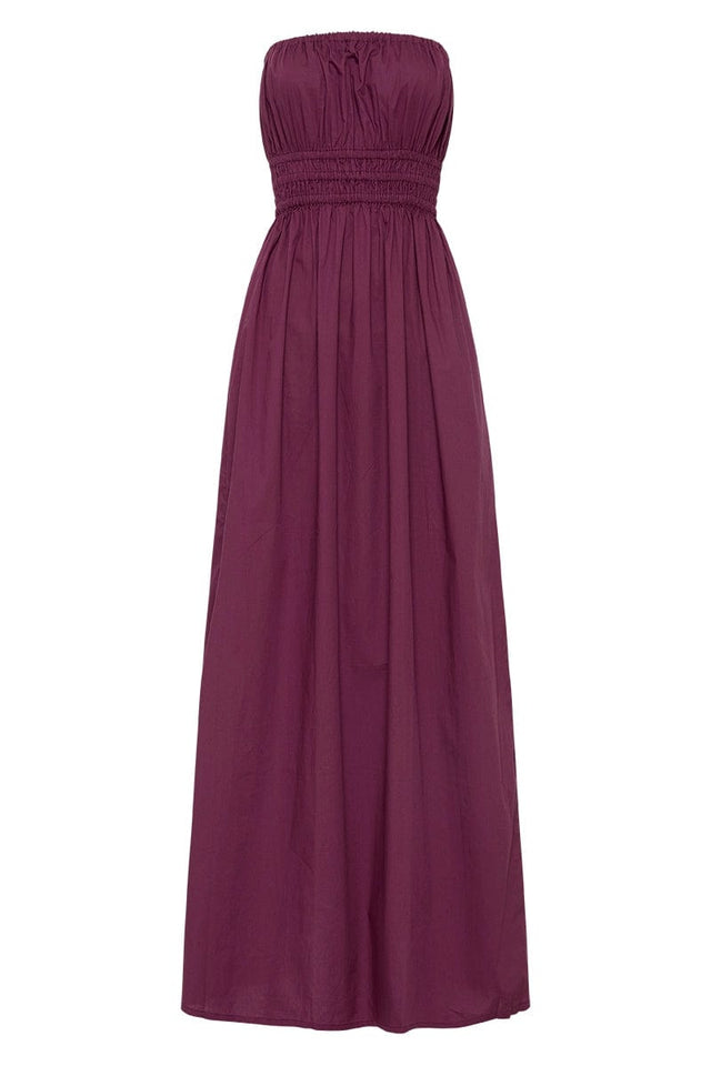 Le Bon Midi Dress Sangria - Final Sale