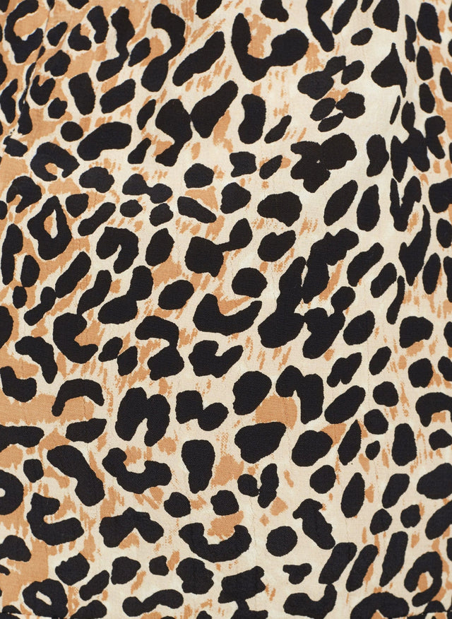 Le Cinq Animal Print  Noemie Midi Dress - Final Sale LA FEMME Midi Dress