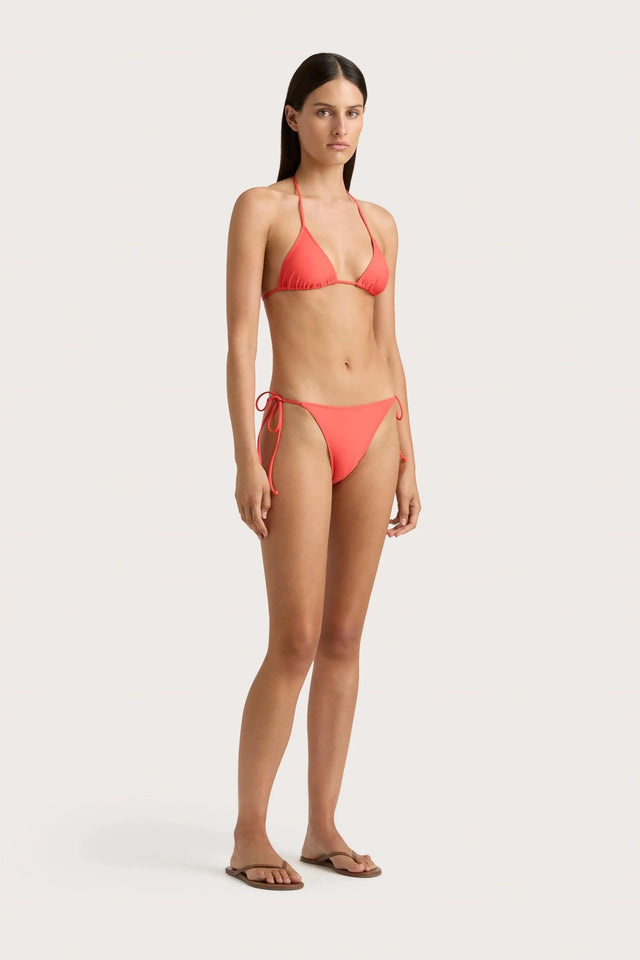 Leo Bikini Bottom Vermillion