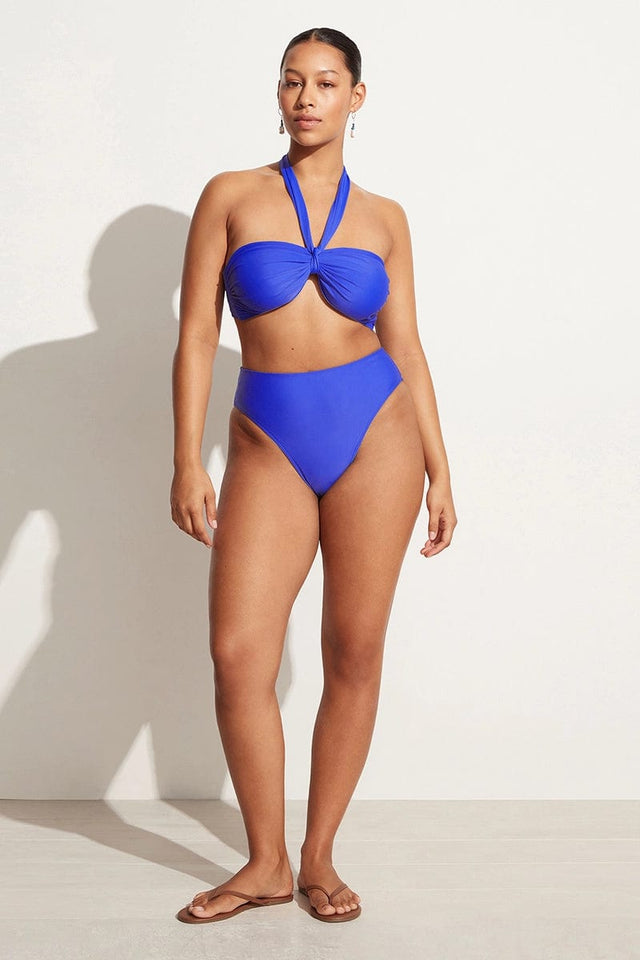 Locales Bikini Top Azure Blue - Final Sale