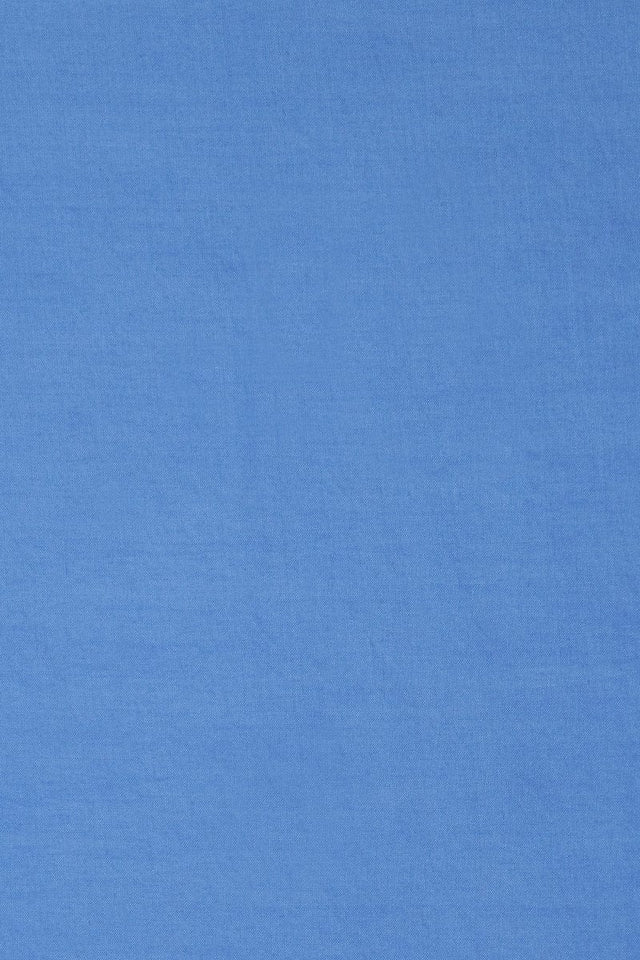 Lucita Smock Dress Plain Mediterranean Blue IL MEDITERRANEO Mini Dress