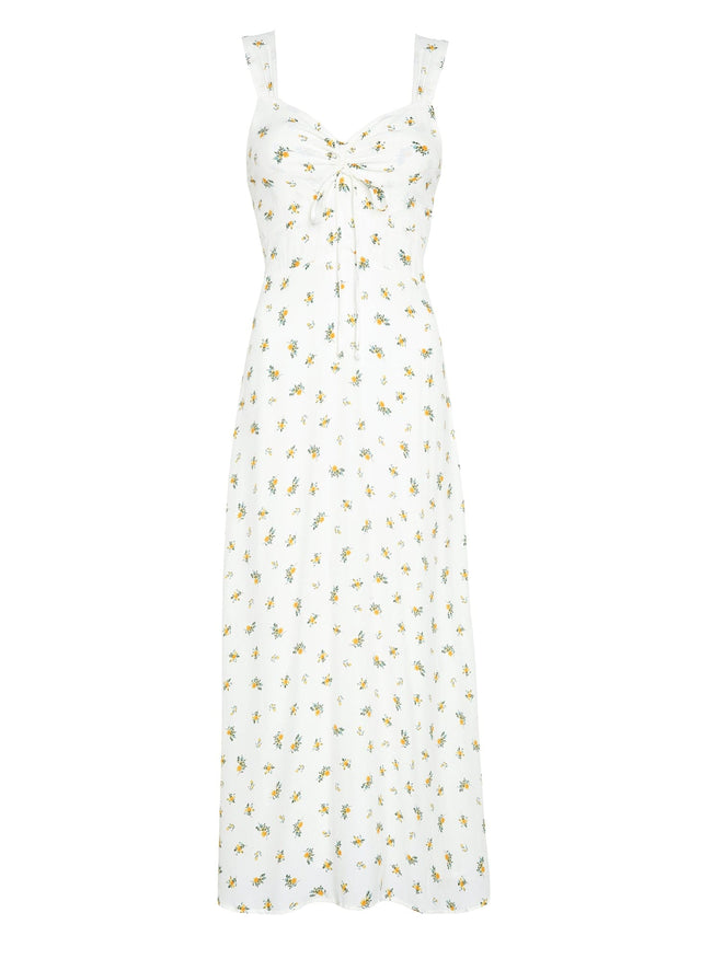 Maeve Midi Dress Carrie Floral Print - Final Sale MEMOIRE Midi Dress