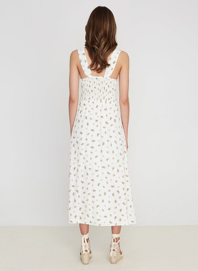 Maeve Midi Dress Carrie Floral Print - Final Sale MEMOIRE Midi Dress