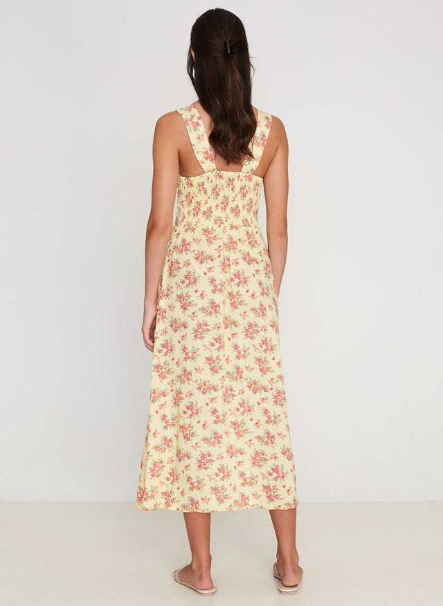 Maeve Midi Dress Sunday Floral Print - Final Sale MEMOIRE Midi Dress