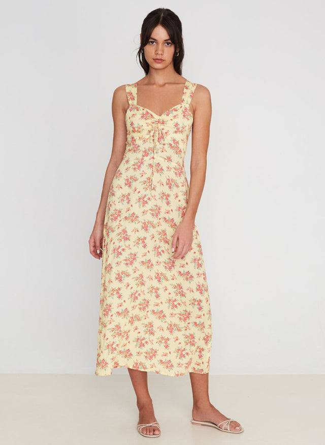 Maeve Midi Dress Sunday Floral Print - Final Sale MEMOIRE Midi Dress