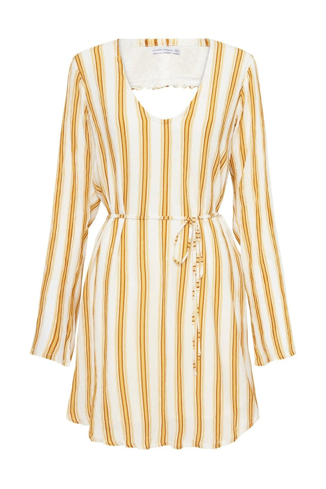 Malissa Mini Dress Tico Stripe Print ISLAS Mini Dress