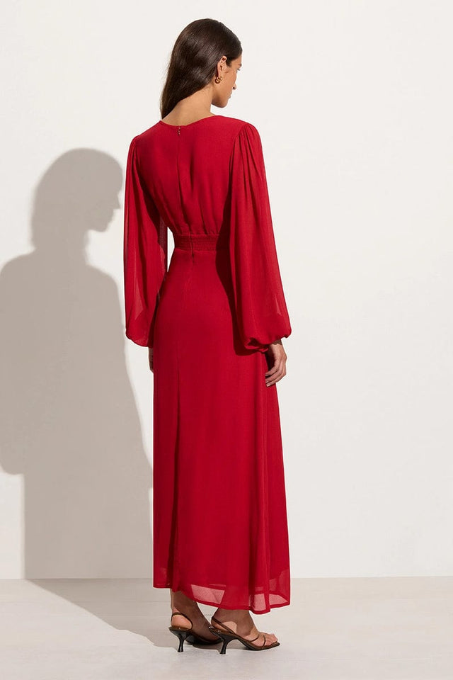 Margarite Maxi Dress Ruby