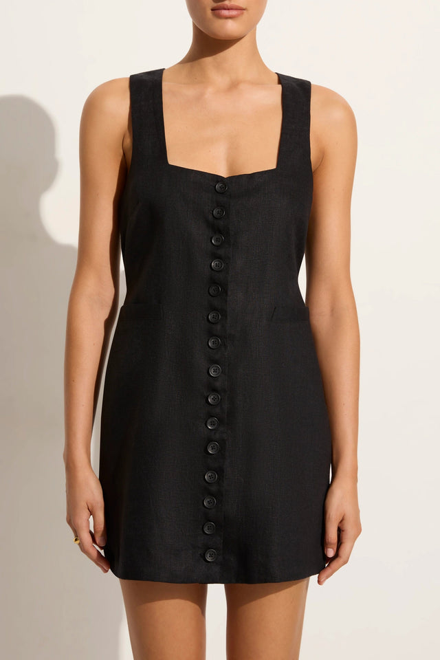 Marinia Mini Dress Black