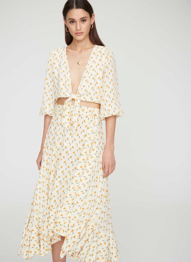 Marje Floral Print  La Guardia Top - Final Sale MALLORY Fashion Tops