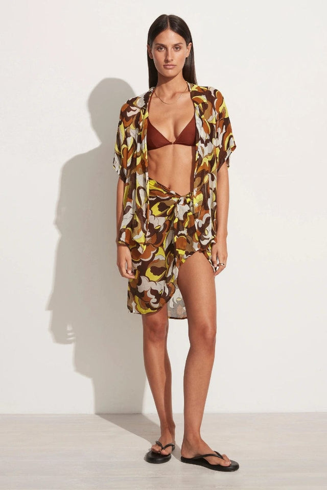 Mazzaro Pareo Onassis Print (Exclusive) - Final Sale