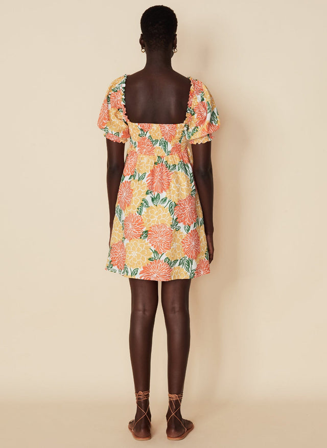 Miguelina Mini Dress Mariposa Floral Print - Final Sale VACANCES Mini Dress