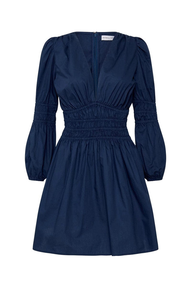 Noria Mini Dress Midnight Blue