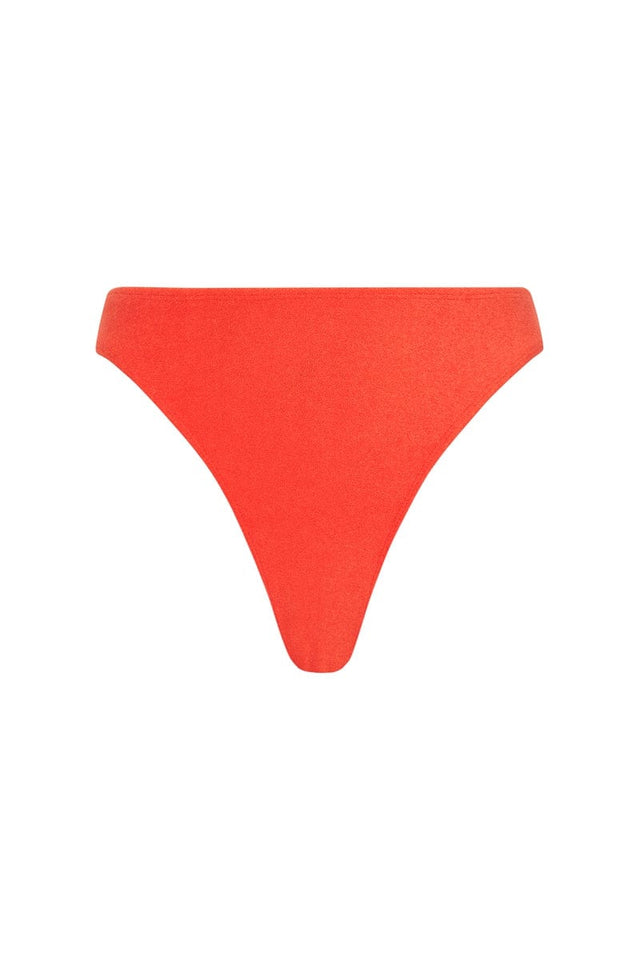 Palmero Bikini Bottoms Morange Towelling - Final Sale