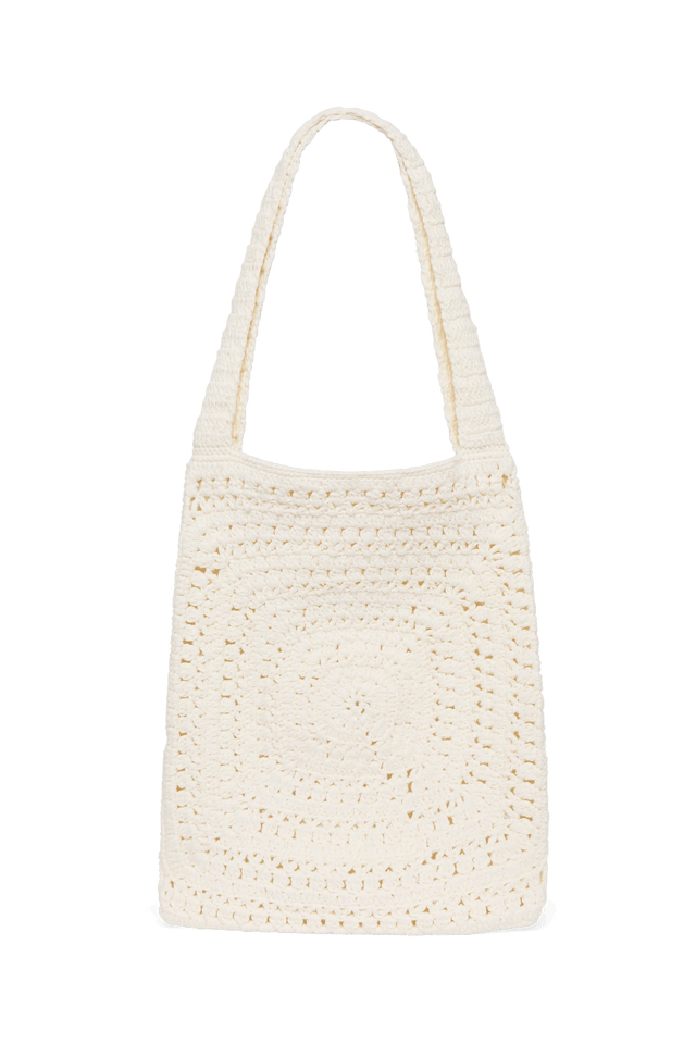 Piccolo Crochet Bag Off White
