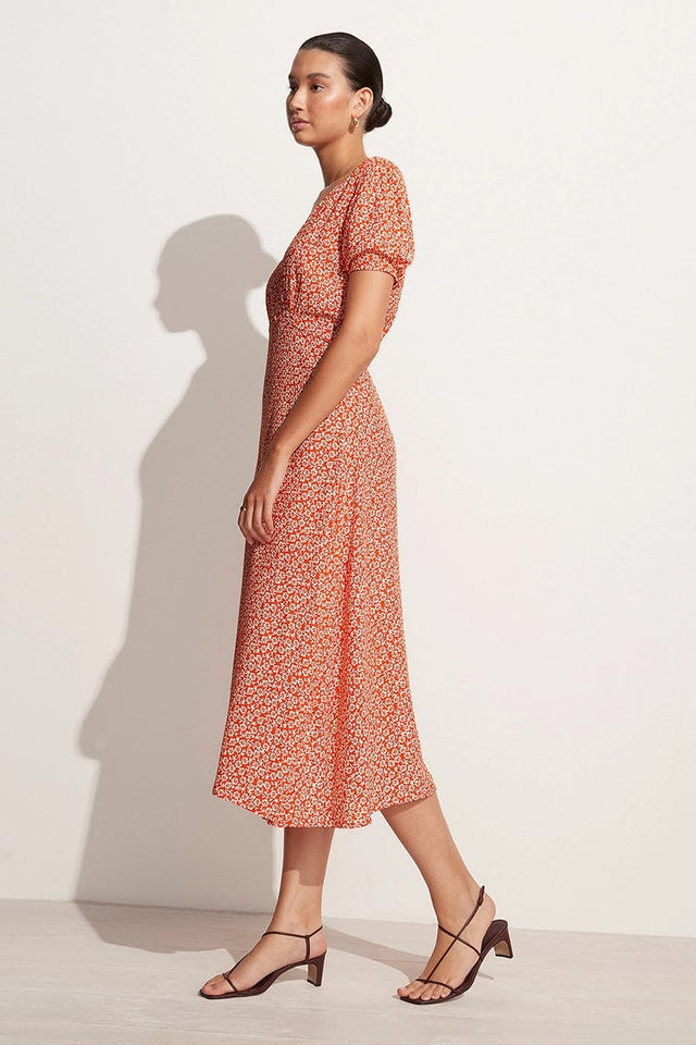 Raphaela Midi Dress Yumi Floral Print MIRAGE APPAREL Midi Dress