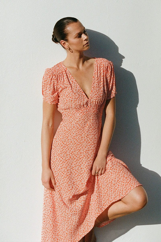 Raphaela Midi Dress Yumi Floral Print - Final Sale