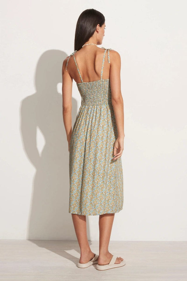Raven Midi Dress Sabinosa Floral Print (Exclusive) - Final Sale