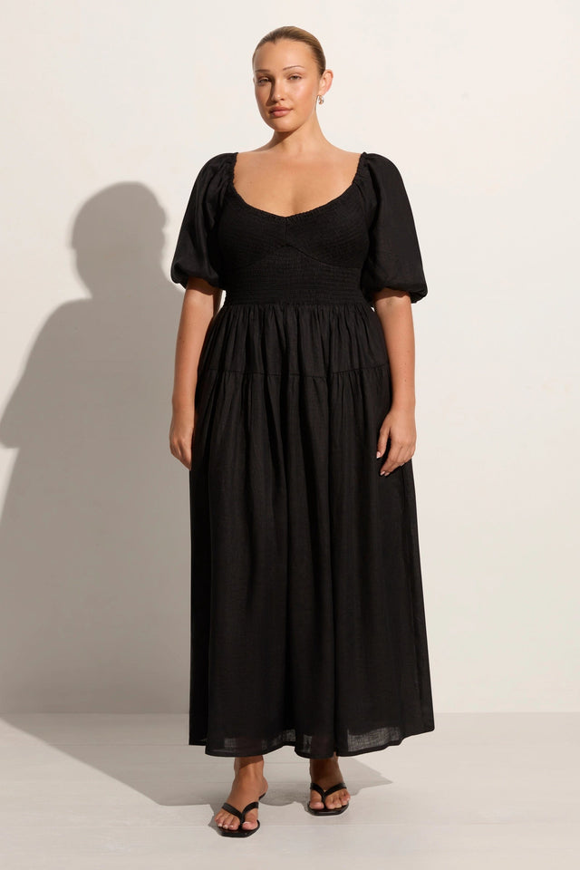 Rosarico Midi Dress Black