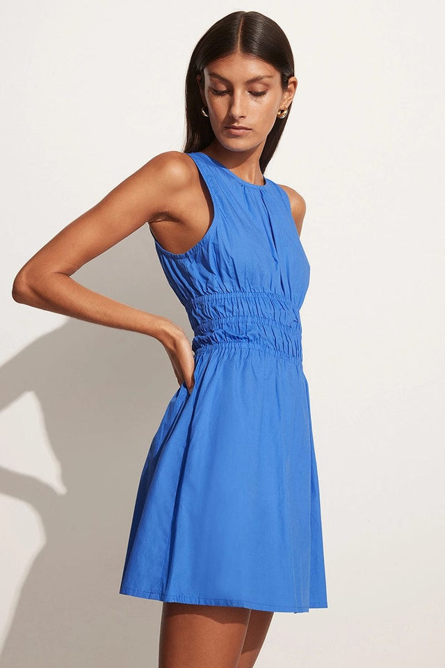Rylee Mini Dress Pacific Blue MIRAGE APPAREL Mini Dress