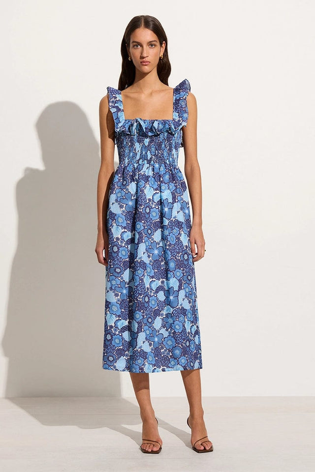 Faithfull the brand midi dress clearance