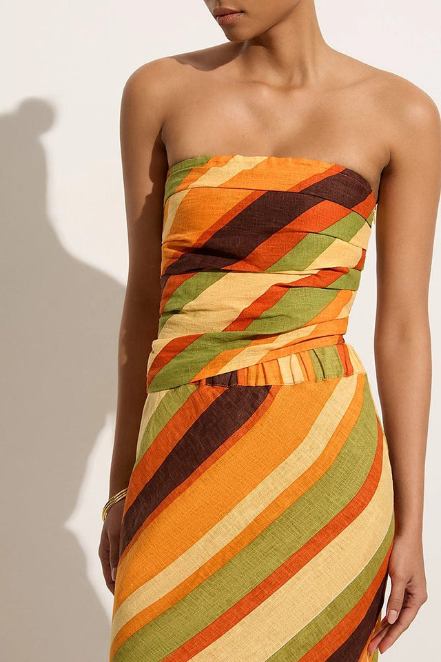 Setúbal Top Cisco Stripe Sun - Final Sale
