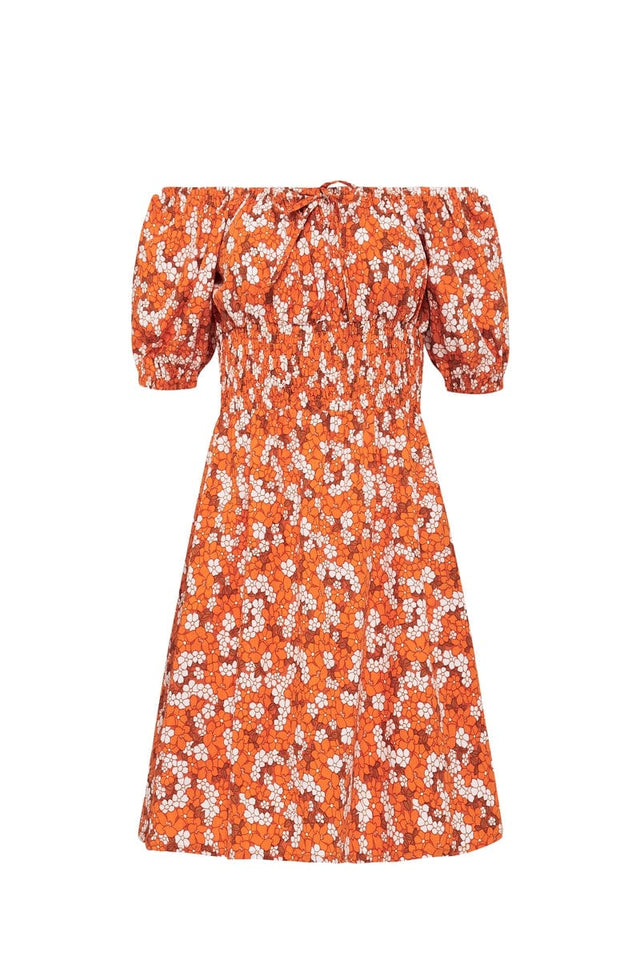 Shahni Mini Dress Valencia Floral Print EL SOL Mini Dress
