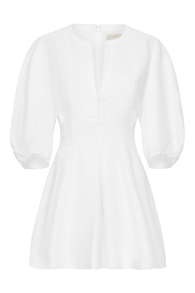 Soleil Mini Dress White