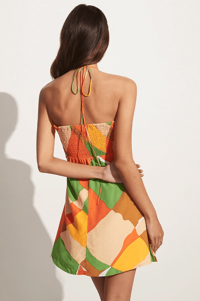 Surrau Mini Dress Costa Smeralda Print - Final Sale