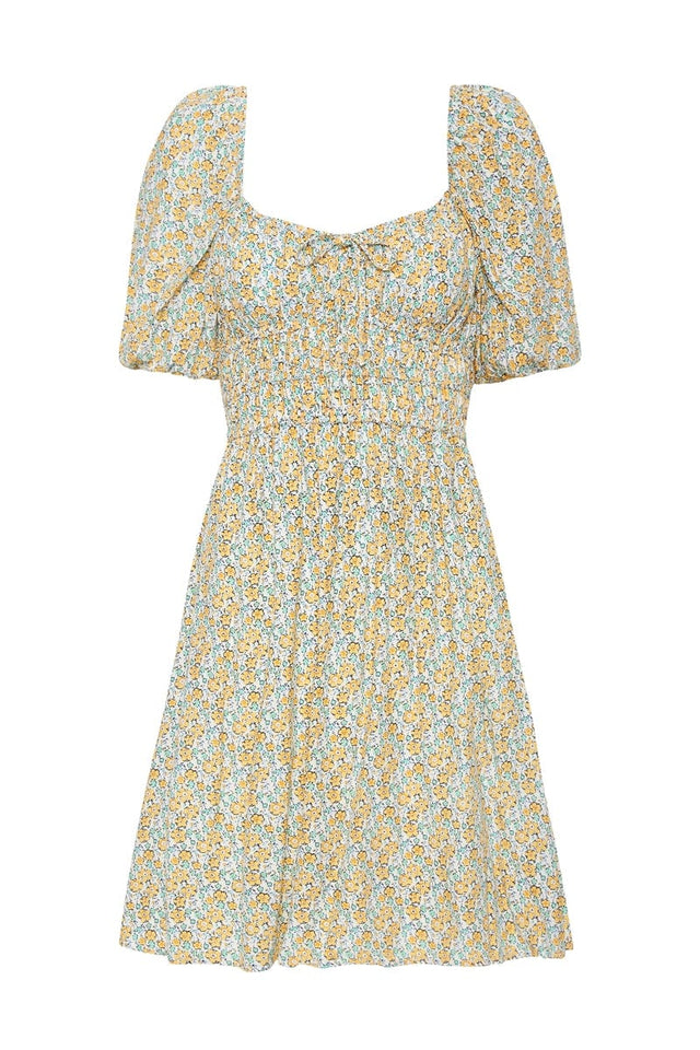 Sylvie Mini Dress Sabinosa Floral Print IL MEDITERRANEO Mini Dress