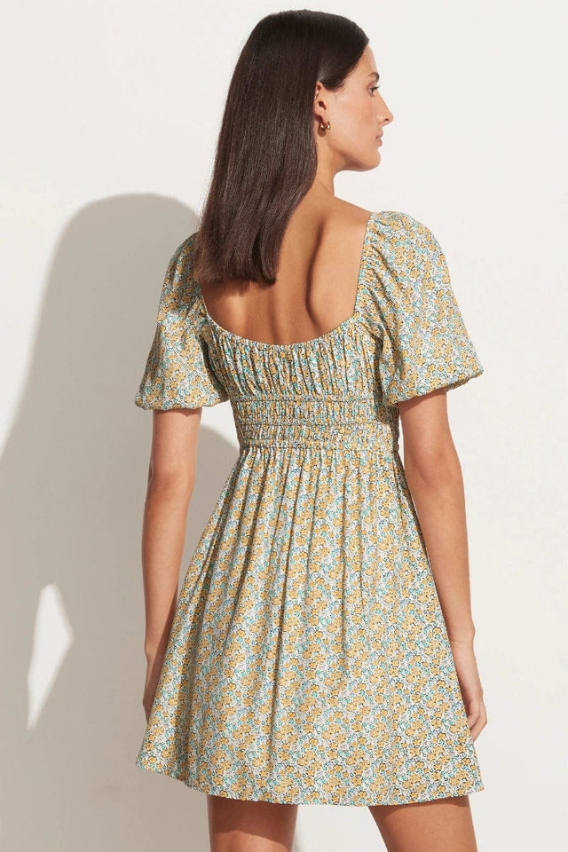 Sylvie Mini Dress Sabinosa Floral Print - Final Sale
