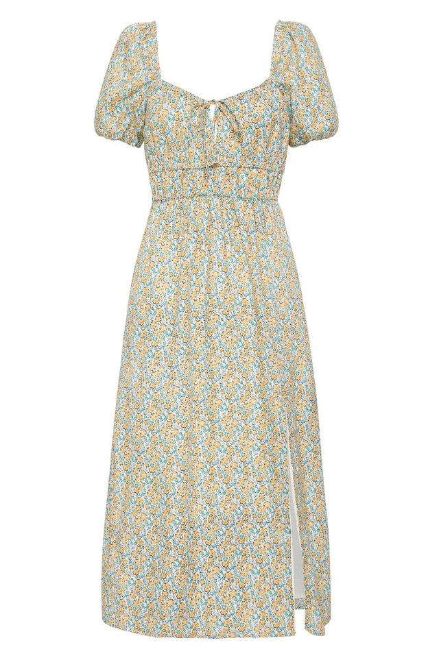 Terina Midi Dress Sabinosa Floral Print IL MEDITERRANEO Midi Dress