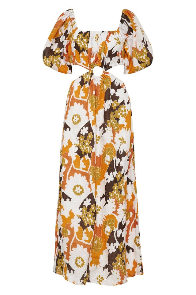 Trinita Maxi Dress Elvinna Floral Print IL MEDITERRANEO Maxi Dress