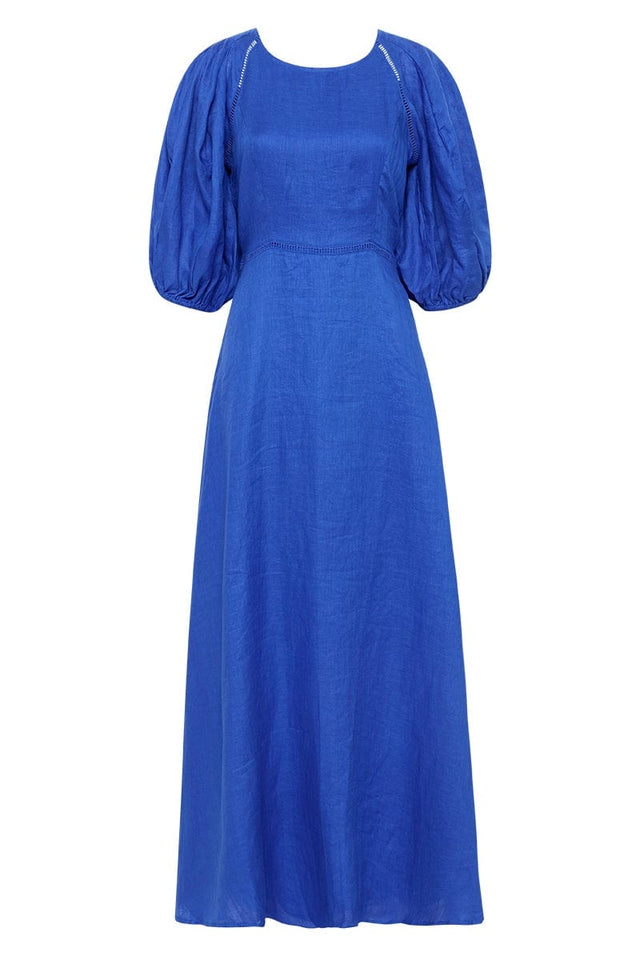 Valerina Maxi Dress Sicilian Blue - Final Sale