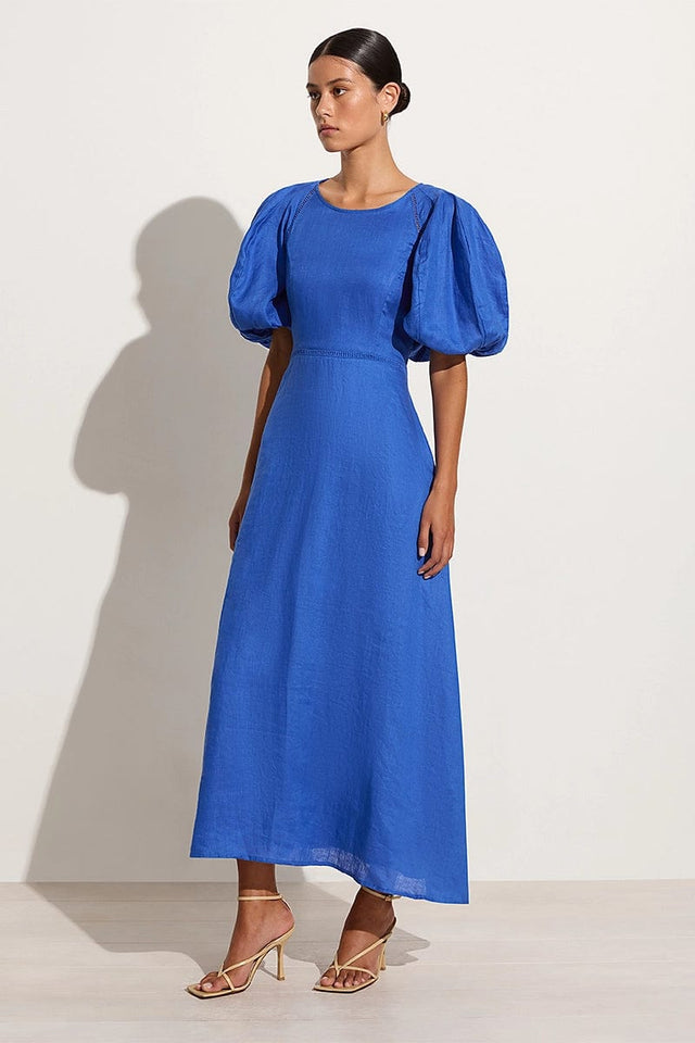 Valerina Maxi Dress Sicilian Blue - Final Sale