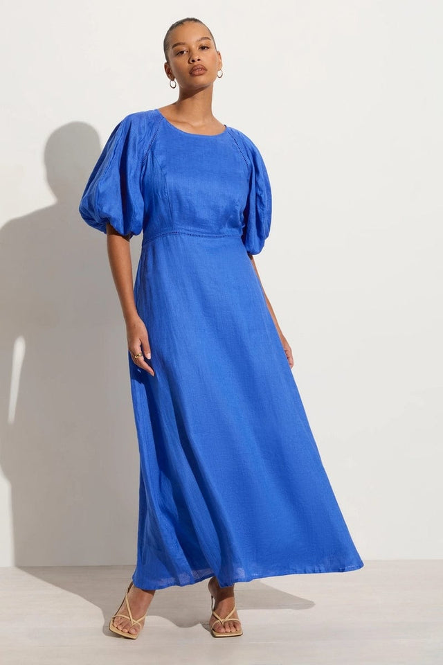 Valerina Maxi Dress Sicilian Blue - Final Sale